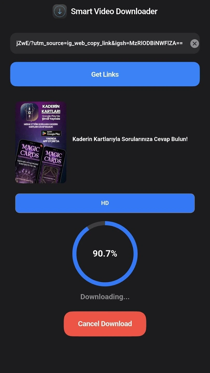 Video Downloader Showcase